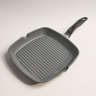 Alberto Grill Pan L:28*W:28*H:4.5 Cm Marble Color