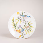 La Mesa white/green bone porcelain 16 pc dinner set image number 2