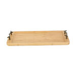 Bamboo Tray With Woody Handles image number 2