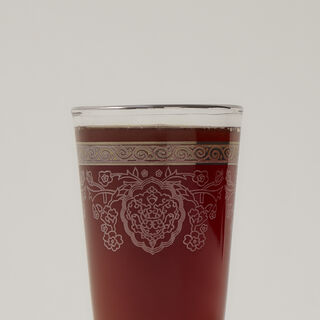 Moroccan Tea Glass Set Silver