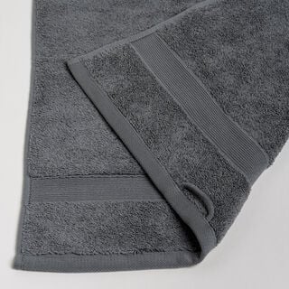 Boutique Blanche grey cotton ultra soft hand towel 100*50 cm