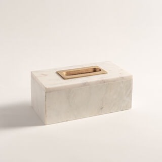 White Marble Tissue Box 23*12*9.5 cm
