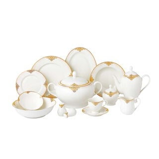 La Mesa 85 Pieces Porcelain Dinner Set