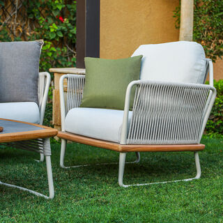 Romeo 4pcs sofa set with coffee table, beige