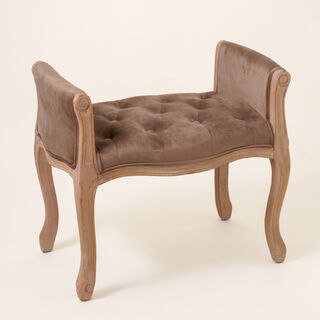 Bench 71*48*45/60cm taupe