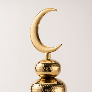 Gold metal Ramadan decoration 17*17*58 cm