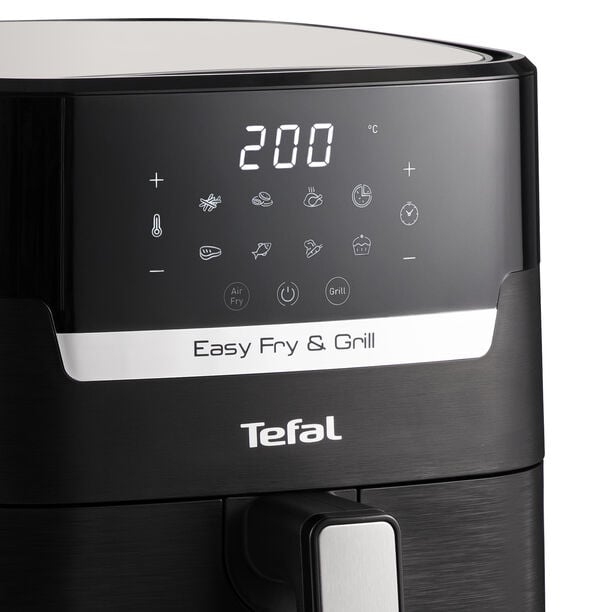 Tefal Digital Air Fryer 4.2L 1400W, Black image number 3