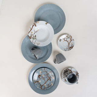 La Mesa blue porcelain 20 pcs dinner set