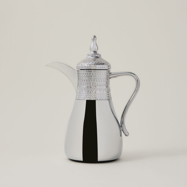 Dallaty jambiyah set of 2 silver steel vacuum flask image number 1
