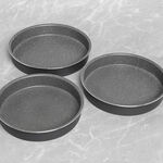 Alberto Round Forged Aluminum Roaster Set 3 Pieces Dark Grey image number 5