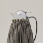 Dallety Steel Vacuum Flask Rattan Design Gray 1L image number 2