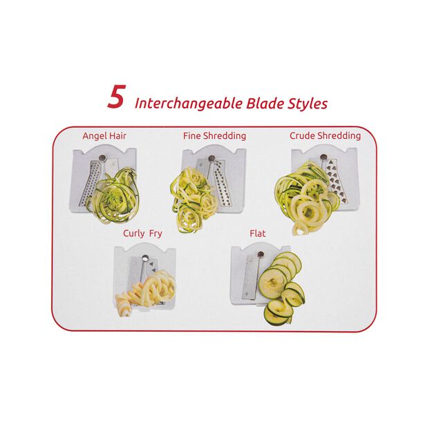Alberto 5 In 1 Spiral Slicer image number 4