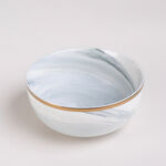 La Mesa Dinner Set 18 Pieces Grey Marble With Gold image number 5