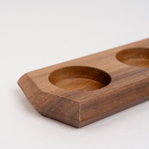 Acacia wood 6 pcs spices set with tray image number 4