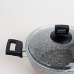 Alberto gray 7 piece granite cookware set image number 2