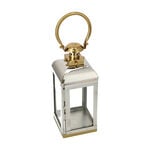 Lantern Stainless Steel Silver & Gold image number 0