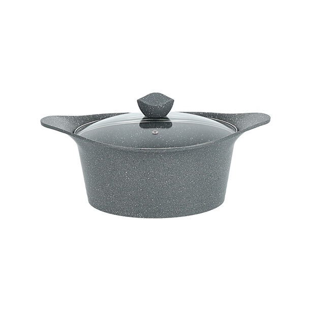 Alberto almuinum 8pcs cookware set, grey image number 5