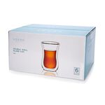 Arabic Tea Cups 6 Pieces Double Wall  image number 2