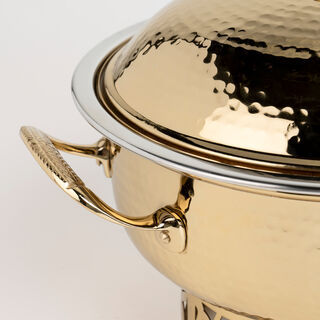 Small Food Server With Caligraphy Stand