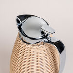 Dallety Stainless Steel Vacuum Flask Design Of Bamboo Light Beige 1L image number 1