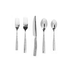 La Mesa silver stainless steel cutlery set 20 pc image number 1