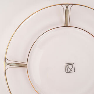 La Mesa 4 pcs white bone porcelain side plate