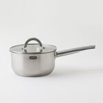Alberto stainless steel saucepan with lid, silver 2.4L image number 0