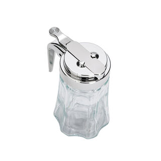 موزع للشيرة زجاج شفاف 