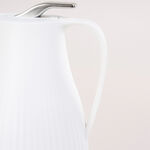 Dallety Plastic Vacuum Flask Bear White 1L image number 2