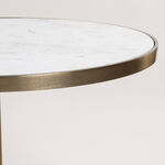 Metal And Marble Coffee Table 60*60*45 cm image number 3