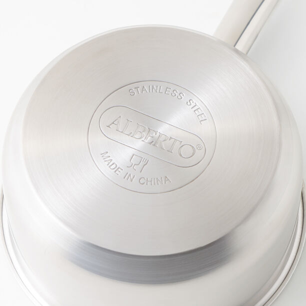 Alberto stainless steel saucepan with lid, silver 2.4L image number 5