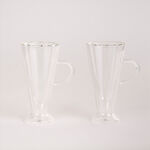 Mug Set 2 Pieces Double Wall Plain 230Ml image number 2