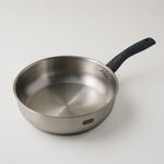 Alberto stainless steel ftypan with lid 30*8.5cm 6.0L, silver image number 3