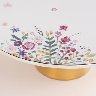 Porcelain Cake Stand Butterfly