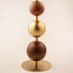 Homez Ramadan Decorative Crescent Design, Gold 17*20*59Cm image number 2