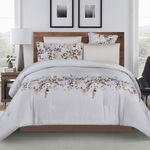 5 Pcs Multicolor Microfiber King Comforter Set, 240*250Cm, Boutique Blanche image number 0