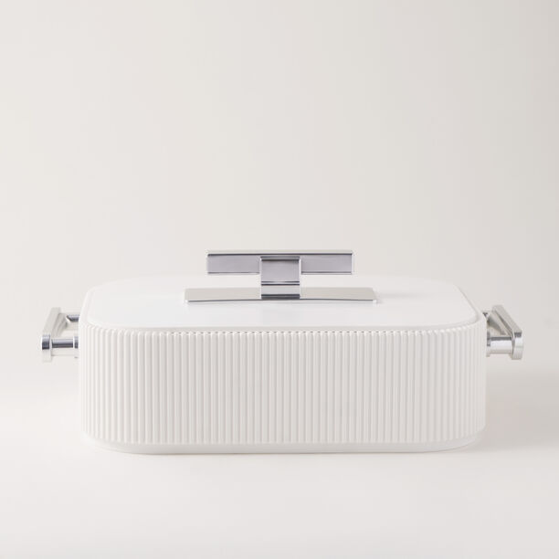 La Mesa Stainless Steel Food Warmer 3L In Silver image number 0