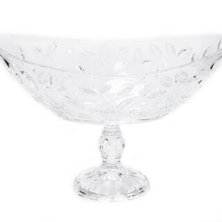 Rcr Laurus Crystal Fruit Bowl Centerpiece