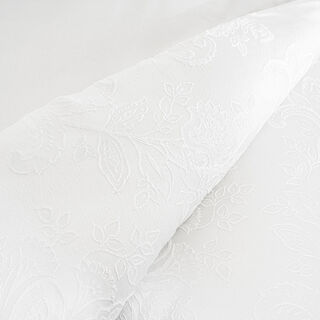 Boutique blanche 3pcs super king size jacquard comforter set, white 250*260cm