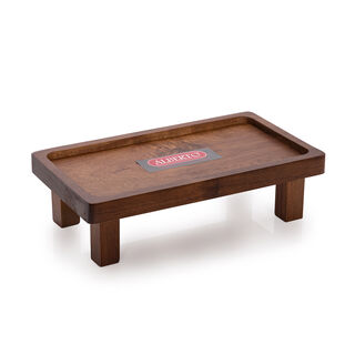 Alberto acacia wood sushi tray base 15*25 cm