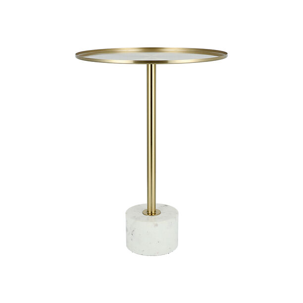 Side Table l With Marble Base 41*41*58 cm image number 1