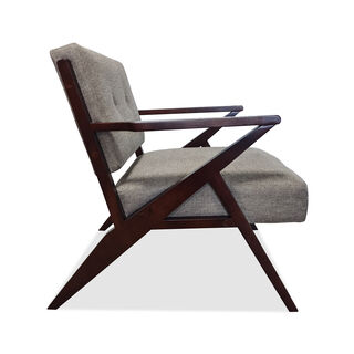 هومز كرسي خشبية بيج 73*87*82 سم