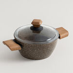 Alberto aluminium 7pcs cookware set, brownstone image number 6