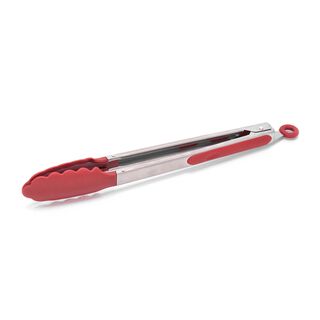 Betty Crocker Steel Kitchen Tong With Plastic Head L:35Cm