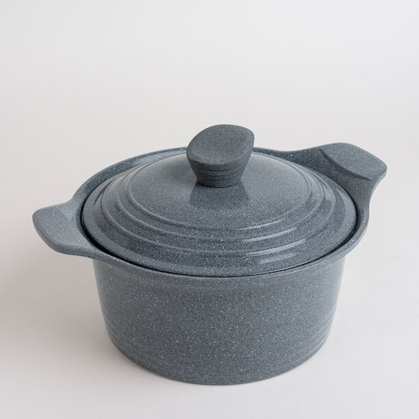 Alberto 7 piece grey ceramic cookware set image number 1