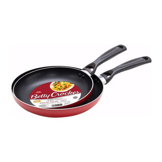 Betty Crocker 2Pcs Non Stick Frypan Set
