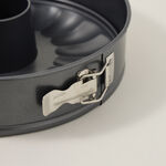 Betty Crocker Non Stick Springform Pan 2 Bottoms With Stainless Steel Lock, Grey Color Dia:28Cm image number 3