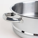 Stainless steel steam cook pot 26 cm image number 7