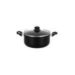 Pentola 9Pcs Non Stick Cookware Set, Black image number 3