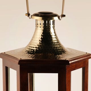 Lucerna Ramadan wooden lanterns, 20*13*15cm